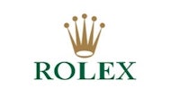 the rolex logo on a white background